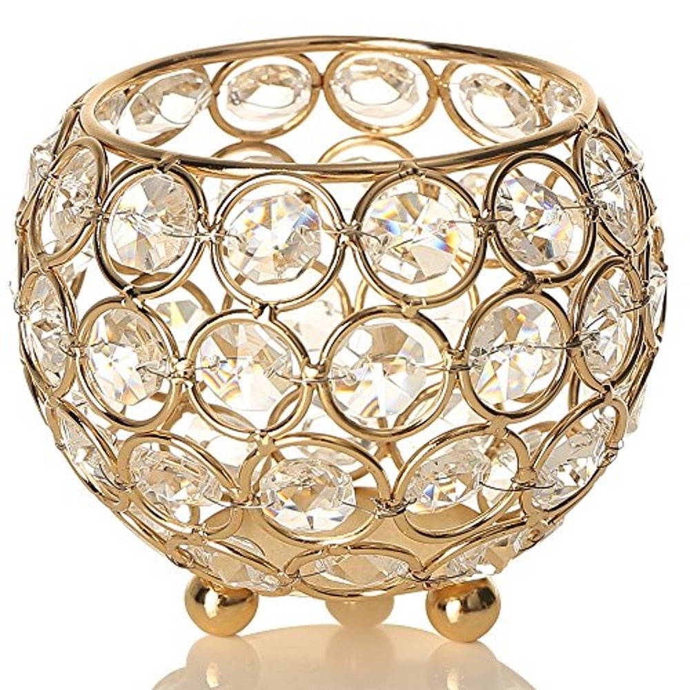 Metal Glass Candle Lantern Holders