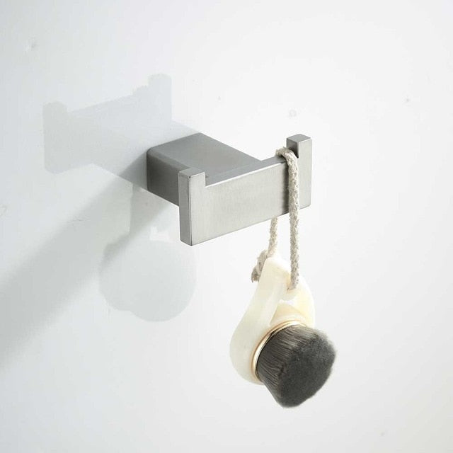Stainless Steel Bathroom Hardware Set Nickel
