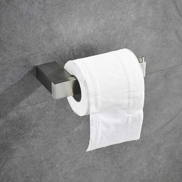 Stainless Steel Bathroom Hardware Set Nickel