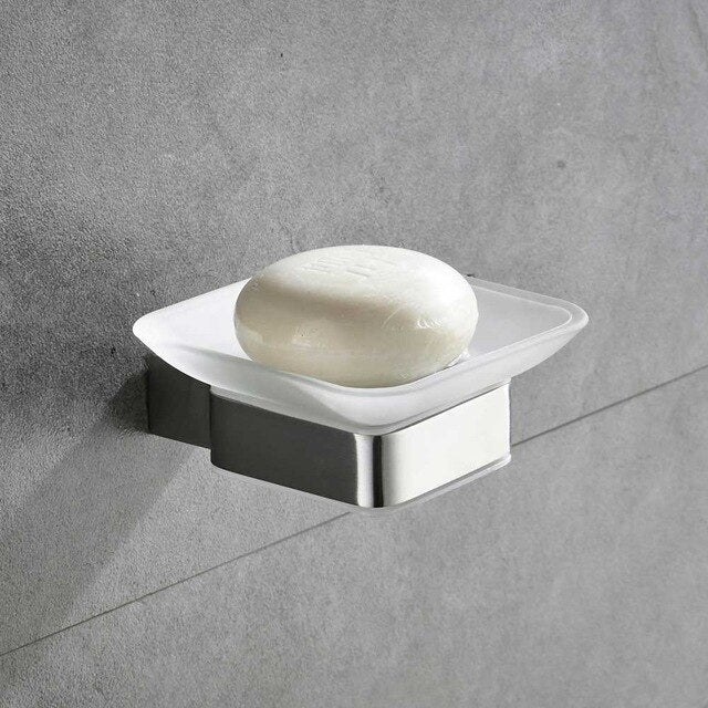 Stainless Steel Bathroom Hardware Set Nickel