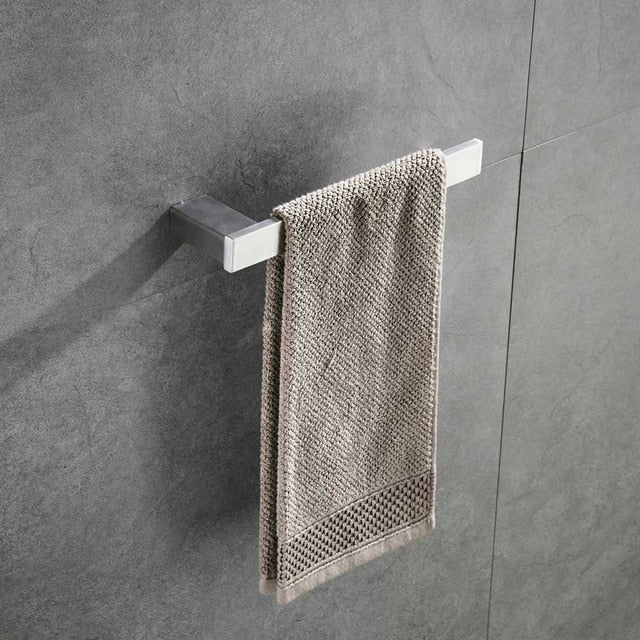 Stainless Steel Bathroom Hardware Set Nickel