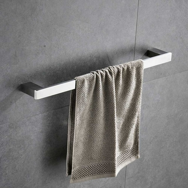 Stainless Steel Bathroom Hardware Set Nickel