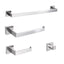 Stainless Steel Bathroom Hardware Set Nickel