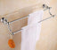 Clear Crystal Bathroom Accessories Set