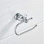 Clear Crystal Bathroom Accessories Set