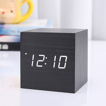 Mini Wood Sounds Control Clock