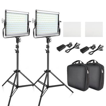 LED Video Light Kit Dimmable