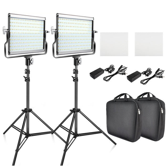 LED Video Light Kit Dimmable