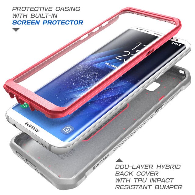 Samsung Galaxy S8 Plus Cover With Screen Protector